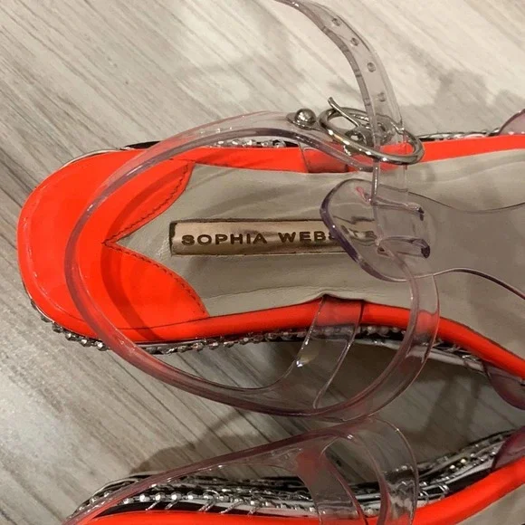 Sophia Webster Suki Jelly Platform Wedge Sandal - Picture 8 of 9